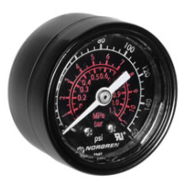 18-015-212 (Pressure Gauge, 0-160 PSI, 1/4 NPT)