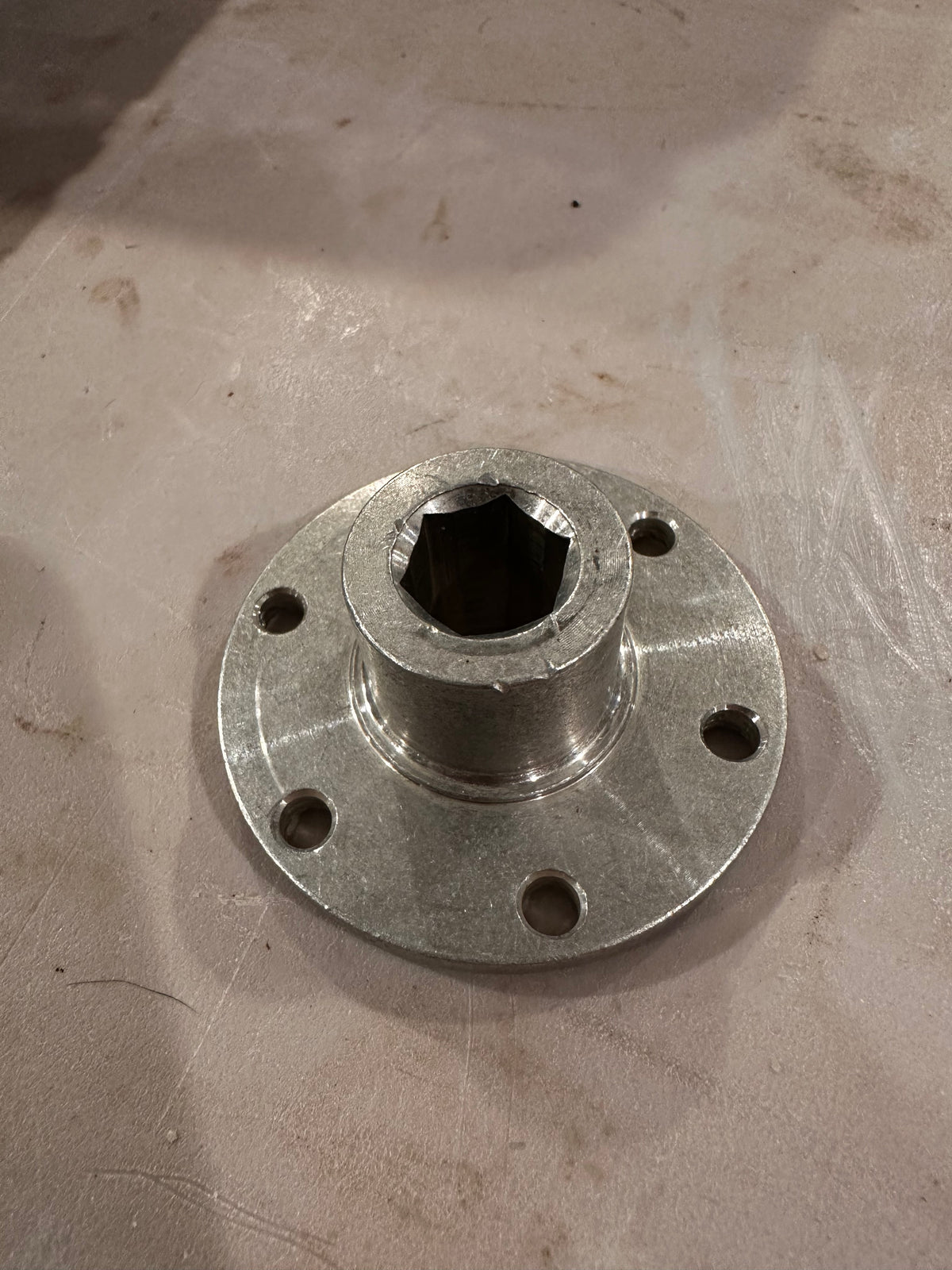 NPN0001 (1/2" Hex Bore Aluminum Hub)